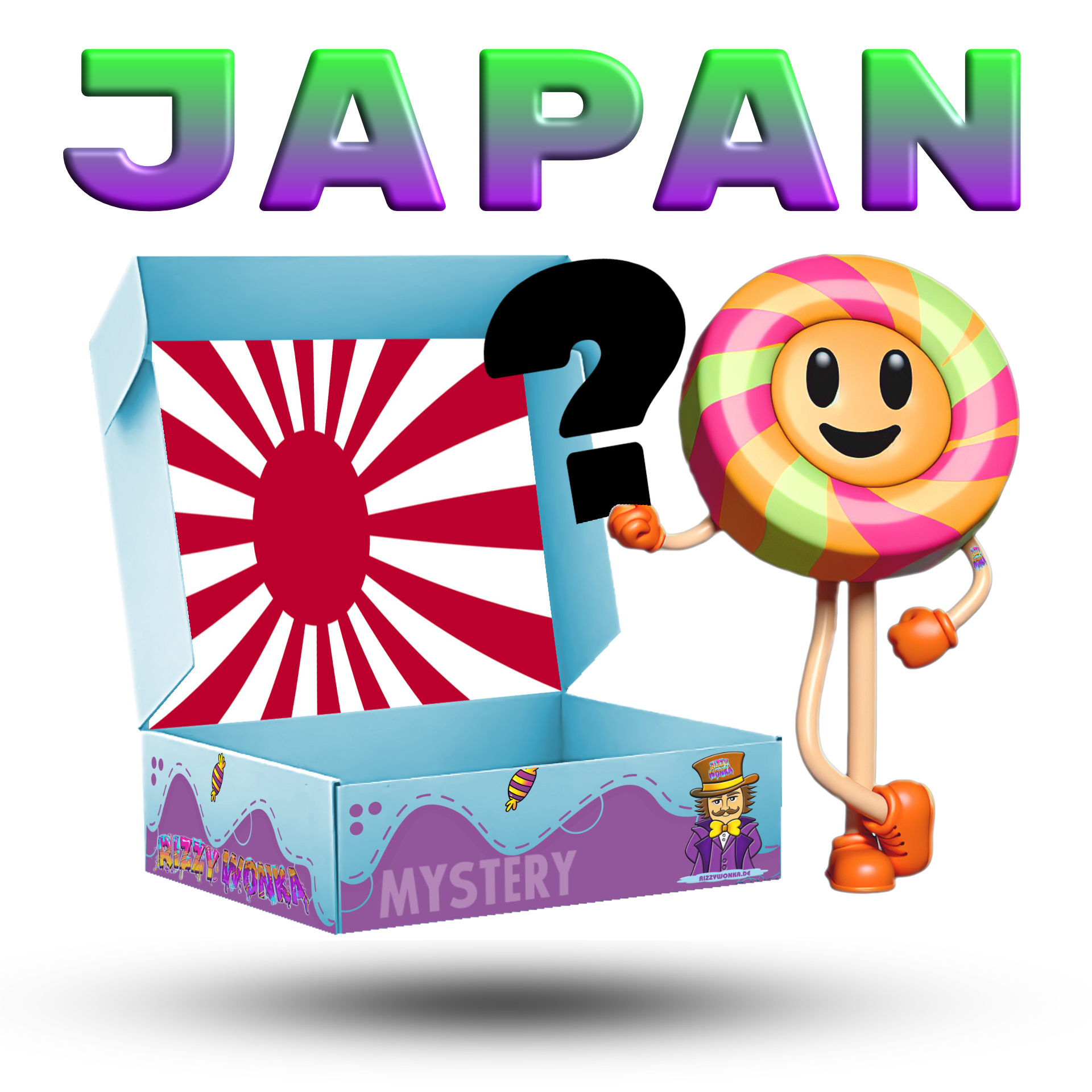 Mystery Box mit Süßigkeiten (JAPAN-Candy)